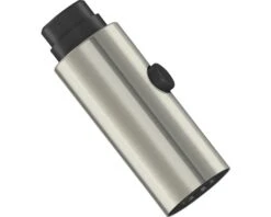 Sproeikop 2 Stralen Cylinder Nikkel Mat