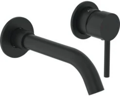 AVITAL Inbouw Wastafelkraan Aras Mat Zwart