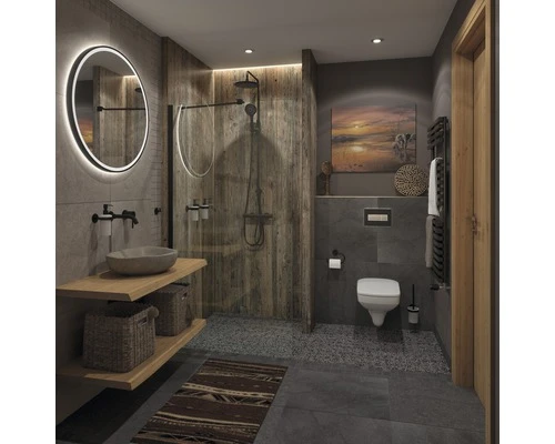 AVITAL Inbouw Wastafelkraan Aras Mat Zwart 4 AVITAL Inbouw Wastafelkraan Aras Mat Zwart - Afbeelding 2