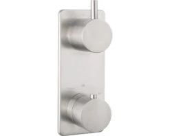 Inbouw Douche Thermostaatkraan Prima Rond 2-weg RVS