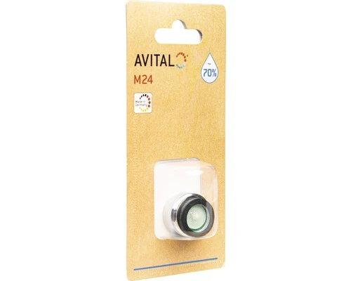 AVITAL Straalregelaar Eco M24 PCA 2,5 L/min 1 Stuk 4 AVITAL Straalregelaar Eco M24 PCA 2,5 L/min 1 Stuk - Afbeelding 2
