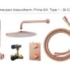 Complete Inbouw Doucheset One-pack Prima Ø30 Cm Geborsteld Koper - Model 1 -Hornbach shop DV 8 10283840 01 4c DE 20200319051759