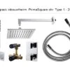 Complete Inbouw Doucheset One-pack Prima Square 20 Cm Vierkant Chroom - Model 1 -Hornbach shop DV 8 10283888 01 4c DE 20200319051759