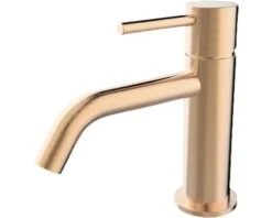 Wastafelkraan Chic Geborsteld Koper