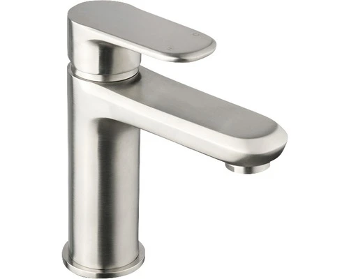 Wastafelkraan Rob Geborsteld Staal 3 Wastafelkraan Rob Geborsteld Staal