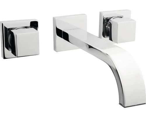 Afbouwdeel Wastafelkraan 2-knops Prima Square Excl. Inbouwdeel Chroom 3 Afbouwdeel Wastafelkraan 2-knops Prima Square Excl. Inbouwdeel Chroom