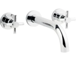 Afbouwdeel Wastafelkraan 2-knops Prima Cross Excl. Inbouwdeel Chroom