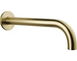 Baduitloop Prima Bent 30 Cm Geborsteld Messing