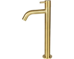 Fonteinkraan Hoge Gebogen Uitloop Mat Goud