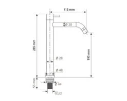 Fonteinkraan Hoge Gebogen Uitloop Mat Chroom 6 Fonteinkraan Hoge Gebogen Uitloop Mat Chroom -Hornbach shop DV 8 10430482 02 4c NL 20210609131753