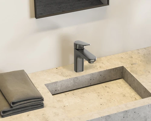 AVITAL Wastafelkraan Claro Antraciet Mat 4 AVITAL Wastafelkraan Claro Antraciet Mat - Afbeelding 2