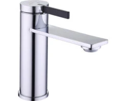 JUNGBORN Wastafelkraan Sigma Chroom/zwart