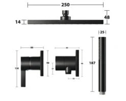 KEUCO Complete Inbouw Doucheset IXMO Sets Black Selection 59603370002 Zwart -Hornbach shop DV 8 10612090 01 4c DE 20221026185023