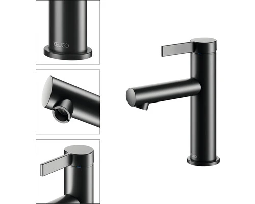 KEUCO Wastafelkraan IXMO Pure Black Selection 59502371100 Zwart 4 KEUCO Wastafelkraan IXMO Pure Black Selection 59502371100 Zwart - Afbeelding 2