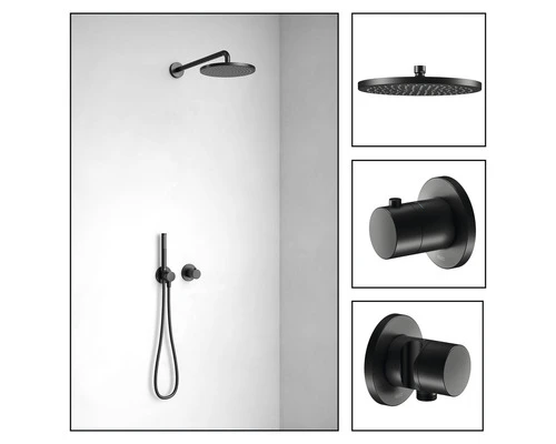 KEUCO Complete Inbouw Doucheset IXMO Sets Black Selection 59602370001 Zwart 3 KEUCO Complete Inbouw Doucheset IXMO Sets Black Selection 59602370001 Zwart