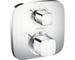 HANSGROHE Afbouwdeel Douche Thermostaatkraan Met Omsteller Ecostat E 15708000 Excl. IBox Chroom