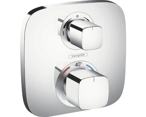 HANSGROHE Afbouwdeel Douche Thermostaatkraan Met Omsteller Ecostat E 15708000 Excl. IBox Chroom 3 HANSGROHE Afbouwdeel Douche Thermostaatkraan Met Omsteller Ecostat E 15708000 Excl. IBox Chroom