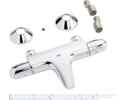 GROHE Bad Thermostaatkraan Met Omsteller En CoolTouch Grohtherm 1000 34155003 Chroom -Hornbach shop DV 8 5833863 05 4c NL 20221123194656