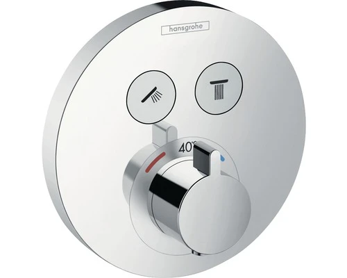 HANSGROHE Afbouwdeel Douche Thermostaatkraan Met 2 Functies ShowerSelect S 15743000 Excl. IBox Chroom 3 HANSGROHE Afbouwdeel Douche Thermostaatkraan Met 2 Functies ShowerSelect S 15743000 Excl. IBox Chroom