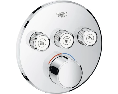 GROHE Afbouwdeel Grohtherm SmartControl Mengkraan Met Omstelling Rond 29146000 Excl. SmartBox Chroom 3 GROHE Afbouwdeel Grohtherm SmartControl Mengkraan Met Omstelling Rond 29146000 Excl. SmartBox Chroom