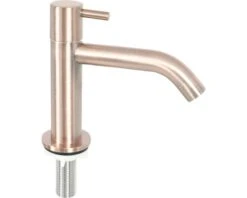 Fonteinkraan Staafgreep Gebogen Uitloop Roodkoper