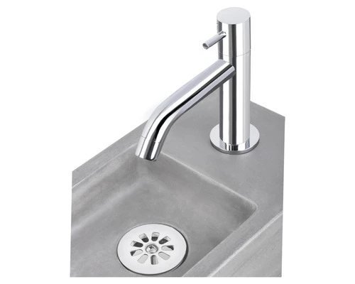 Fonteinkraan Staafgreep Gebogen Uitloop Chroom 6 Fonteinkraan Staafgreep Gebogen Uitloop Chroom - Afbeelding 4