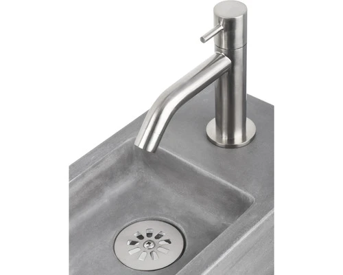 Fonteinkraan Staafgreep Gebogen Uitloop Mat Chroom 6 Fonteinkraan Staafgreep Gebogen Uitloop Mat Chroom - Afbeelding 4