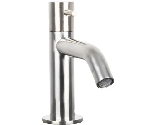 Fonteinkraan Staafgreep Gebogen Uitloop Mat Chroom 4 Fonteinkraan Staafgreep Gebogen Uitloop Mat Chroom - Afbeelding 2