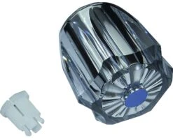 Kraanknop Acrylgreep Koud Blauw