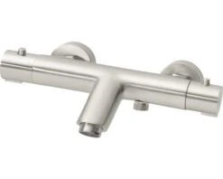 Bad Thermostaatkraan Ara Geborsteld Staal H.o.h. 15 Cm