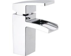 Watervalkraan Prima Square Incl. Waste Chroom