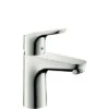 HANSGROHE Wastafelkraan Focus 100 Zonder Afvoergarnituur 31517000 Chroom -Hornbach shop DV 8 8584653 01 4c DE 20151216152513