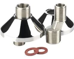 S-koppeling Set Langdraad 1/2"x 3/4"