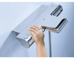 GROHE Bad Thermostaatkraan Met Omsteller En CoolTouch Grotherm 2000 EasyReach Tray 34464001 Chroom -Hornbach shop DV 8 8768615 06 4c NL 20221123055452