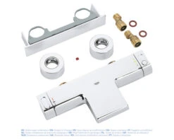 GROHE Bad Thermostaatkraan Met Omsteller En CoolTouch Grotherm 2000 EasyReach Tray 34464001 Chroom -Hornbach shop DV 8 8768615 12 4c DE 20221218220649
