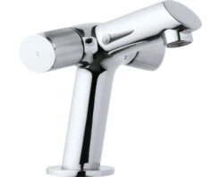 Wastafelkraan Caiden Incl. Waste Chroom